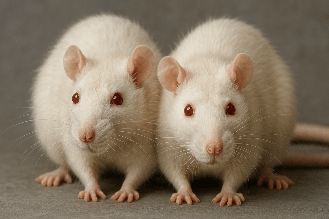 animaux albinos